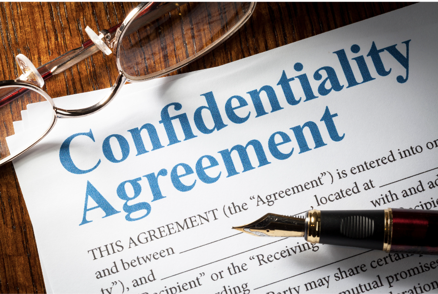 Confidentiality agreement form