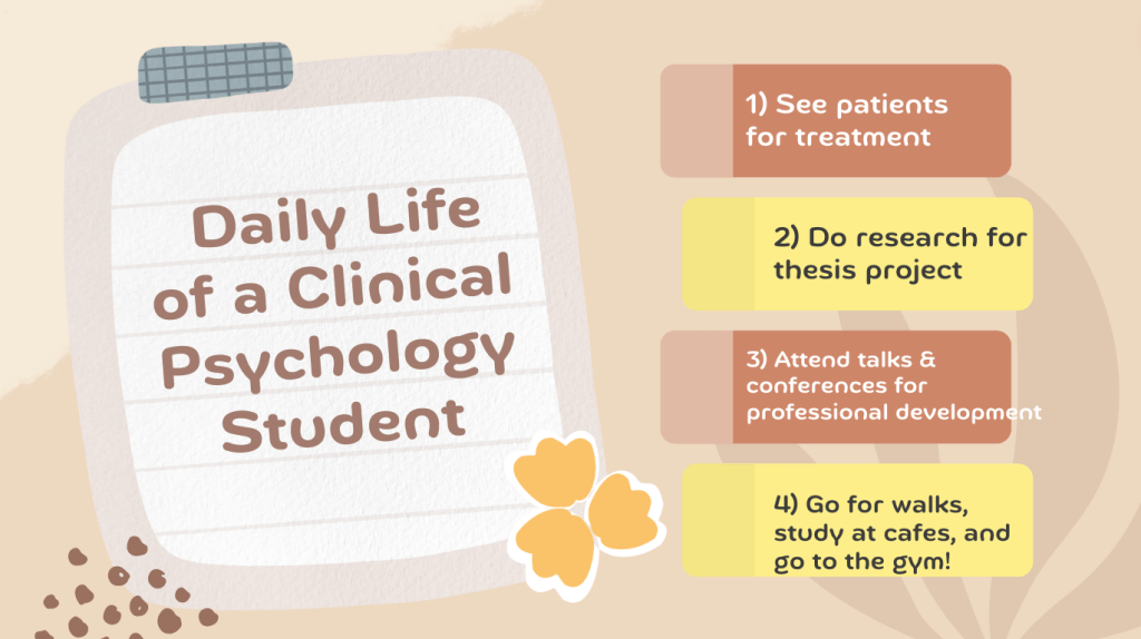 Daily Activities Of A Clinical Psychology PhD&nbsp;Student